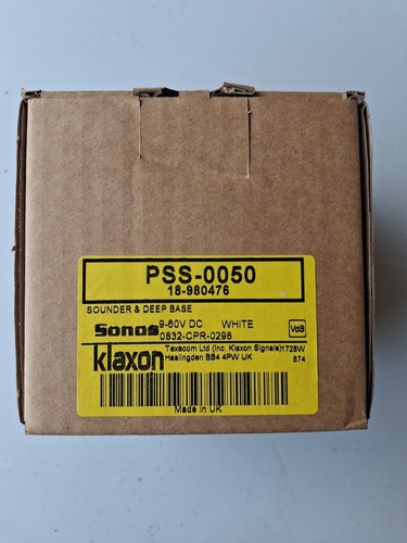 Klaxon pss 0050 sounder deep - pss-0050,