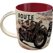 Route 66 Bike Mug, Nostalgic