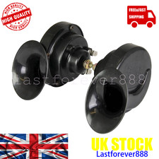 1Pair 12v Twin Black Snail