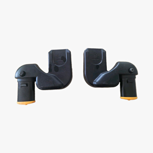 Black plastic pushchair pram - black, &