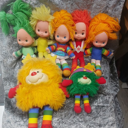Rainbow brite dolls - rainbow, lot