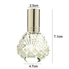 Travel Empty Glass Bottle Perfume Atomiser Refillable Spray Bottle Portable