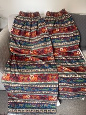 JONELLE JUNGLE WALK CHILDRENS CURTAINS - PAIR - LINED