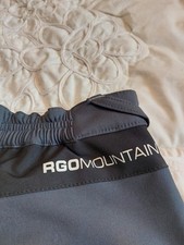 Regatta outdoor trousers  waterproof BNWT size 16 Grey with zips at the bottom.