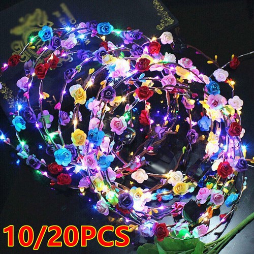 Led light up flower - 10,
