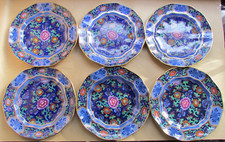 BOOTHS JACOBEAN PATTERN SIX 9"