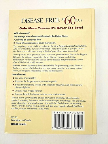 Disease free plus - disease, 60