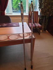 2 plastimo aluminium telescopic boat hooks extends 55" to 91" lightweight.