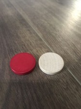 2 Vtg Backgammon Pieces