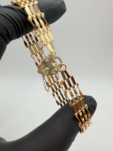 9ct gate bracelet with - gate,