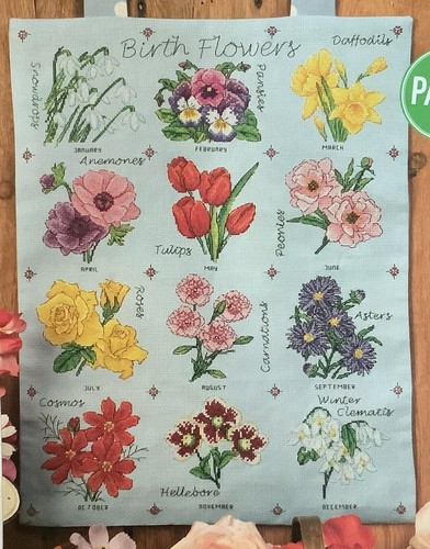 Cross stitch chart - cross,