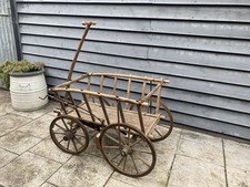 old vintage dog cart/ pony