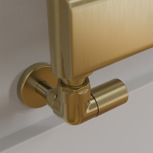Modern corner manual radiator - modern,