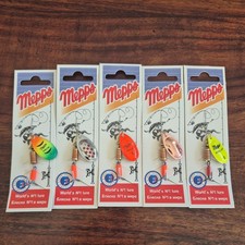 Mepps Aglia Spinners 5 Pack Size 3 - Inline rotex spinner lure - Chub Trout Pike