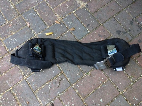 Diving shot weight - shot, belt