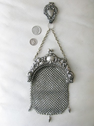 Antique woman silver mermaid - antique,