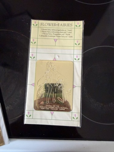 Flower fairies embossing plate - fairies,
