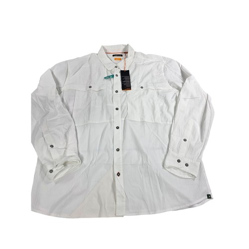 Orvis mens white shirt - mens, xl