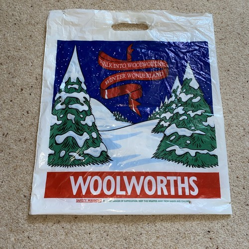 Woolworths plastic christmas - woolworths,