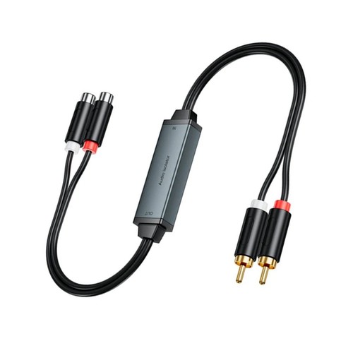 Ground loop isolator rca - ground,