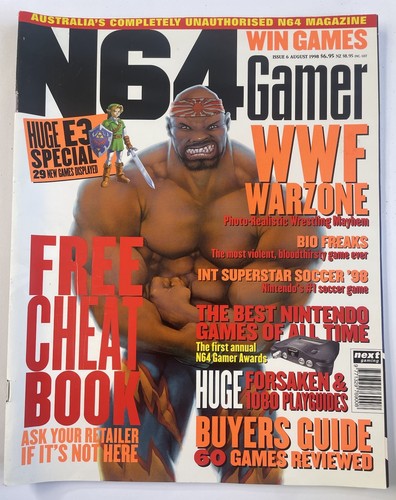 N64 gamer magazine issue aug - gamer, 6