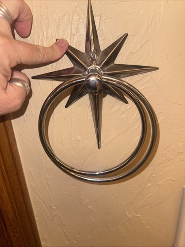 Atomic starburst towel ring - starburst,