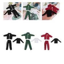 1/12 Scale Male Figure Clothes Men's Doll Clothing Outfits Trousers Miniature
