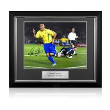 Ronaldo de Lima Signed Brazil
