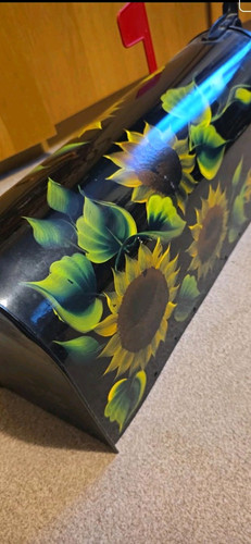 Hand painted american metal - hand,