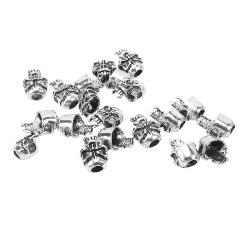 20pcs beard beads - beard, smooth