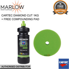 CARTEC DIAMOND CUT 3000 1KG COMPOUND WITH FREE GREEN COMPOUNDING HEAD