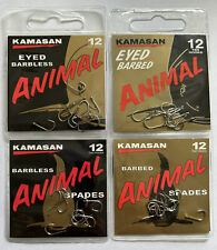 KAMASAN ANIMAL HOOKS - all patterns & sizes available & 89p P&P