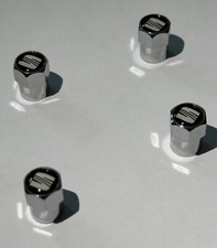 x4 Chrome Silver SEAT Metal