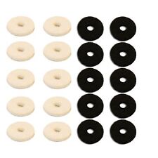 Guitar Strap Button Strap Pin Felt Washers Set of 10