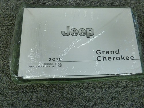 2019 jeep grand cherokee owner - jeep,