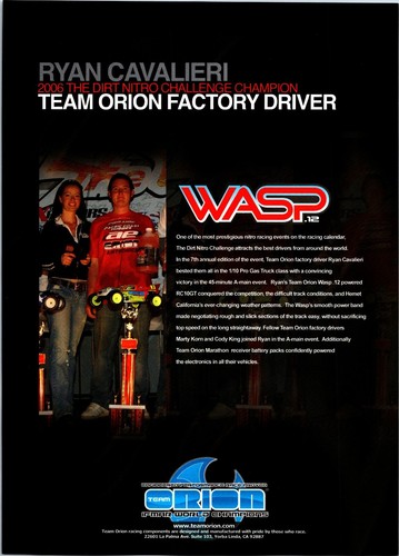 Team orion wasp - orion, ryan