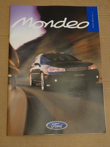 Ford mondeo brochure - brochure, 1999