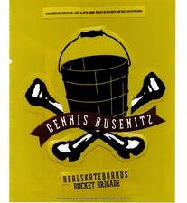 PSK15 SKATEBOARDING PICTURE/ADVERT 11X9" REAL SKATEBOARDS - DENNIS BUSENITZ