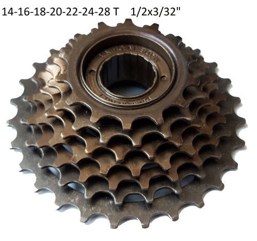 Gear speed cassette - gear, Тhread