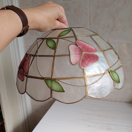 Retro capiz ceiling shade - retro,