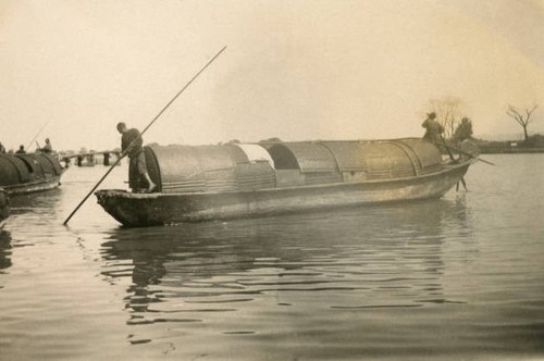 Ningpo houseboat china 1906 - ningpo,
