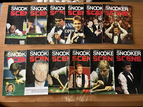 Vintage snooker scene - vintage,