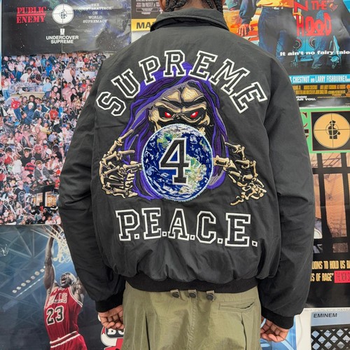 Supreme fw23 peace - peace, embroidered