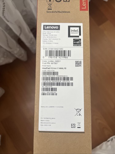 Lenovo ideapad 2 in 1 - 5, 14"