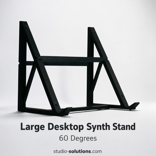Large desktop synth stand - desktop, 60