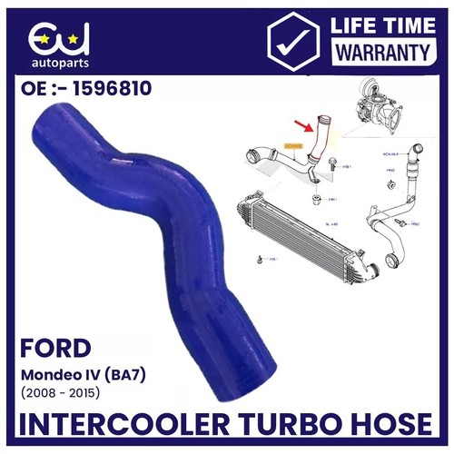 Intercooler egr turbo - turbo, hose