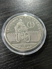 2007 Isle of Man 1 Crown