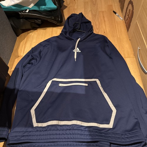 Adidas men hoodie - blue, 2xl