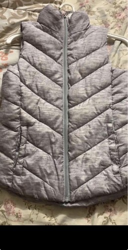 Puffer vest gray - puffer,