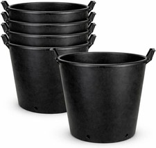 5 x 50 Litre Large Plant Pot